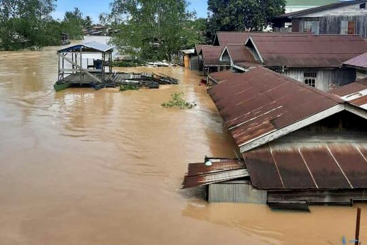 Ribuan Warga Kutai Timur Terdampak Banjir Butuh Makanan, Selimut dan Obat-obatan