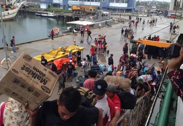 Calon Penumpang Kapal Pelabuhan Lok Tuan Wajib Vaksin Booster