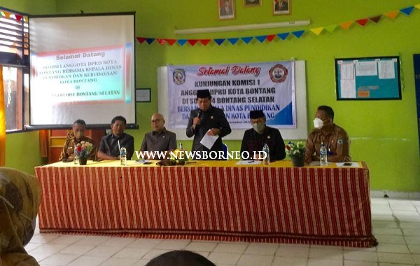 Komisi I DPRD Kunjungi SDN 004 Bontang Selatan