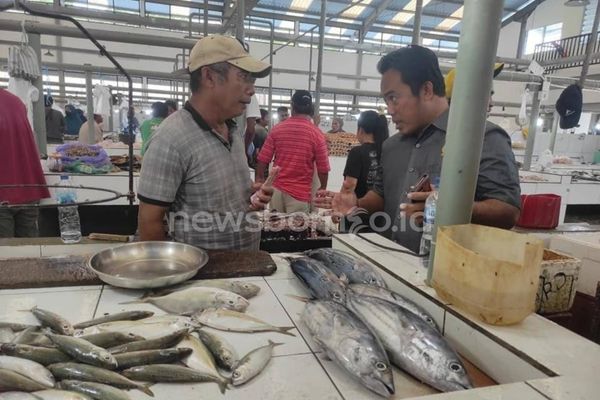 Faisal Ikut Bahagia Pedagang Mulai Pindah ke Pasar Citra Mas Lok Tuan