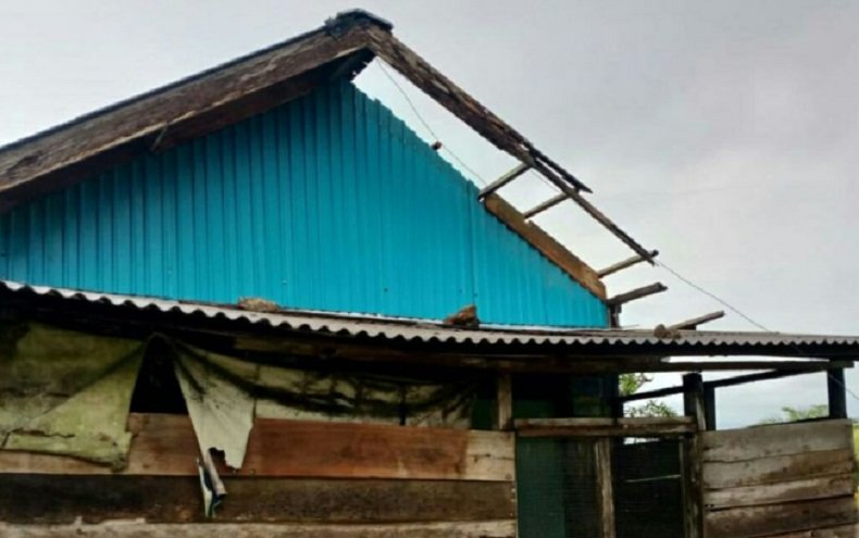 50 Rumah di Penajam Paser Utara Rusak Diterjang Puting Beliung