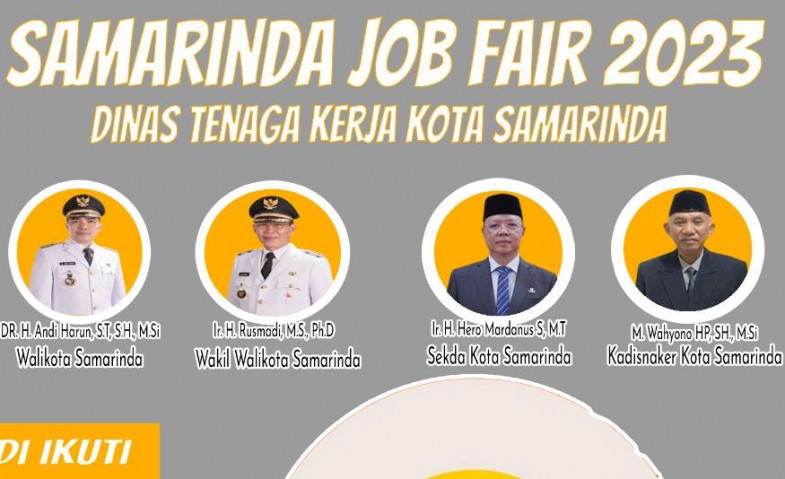 1.219 Lowongan Kerja Tersedia di Samarinda Job Fair 2023