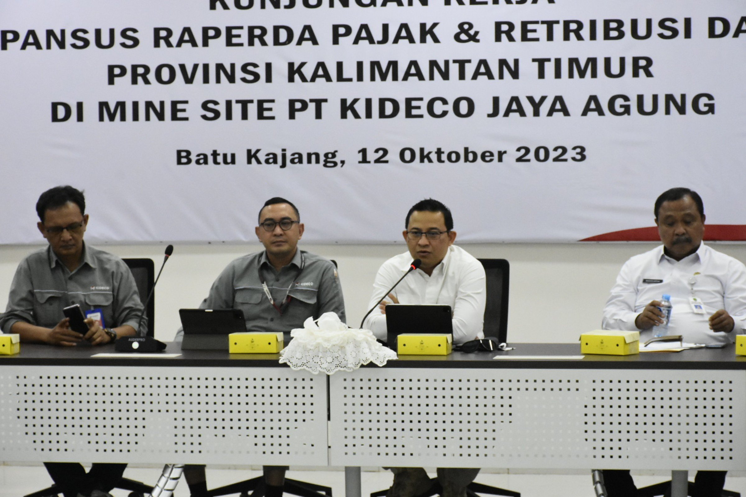 Kunjungi PT Kideco Jaya Agung, Pansus PDRD Lakukan Pendataan