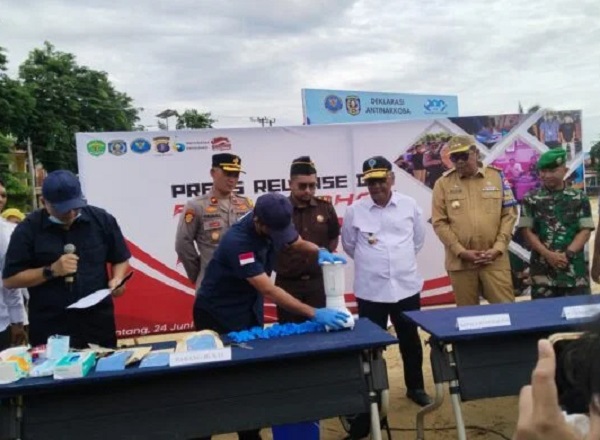 Warga Pesisir dan Perbatasan Nyatakan Perang Terhadap Narkoba di Kota Bontang