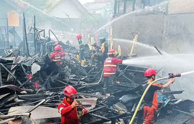 Kebakaran di Samarinda, 1 Korban Meninggal Terkurung di Kamar Mandi