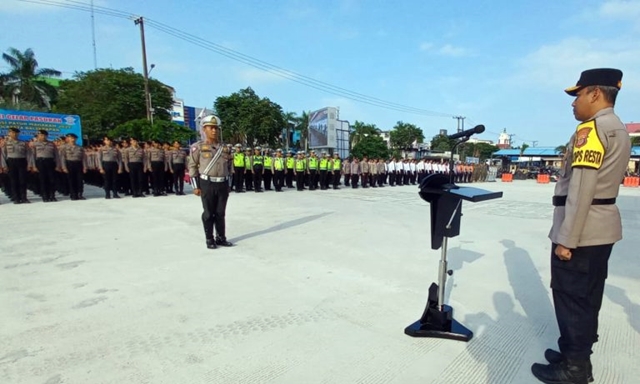 Operasi Patuh Mahakam 2024, Polresta Balikpapan Siagakan 74 Personel