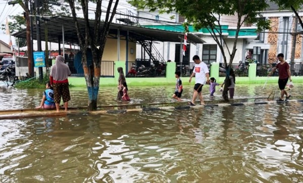 Banjir Samarinda Meluas, 357 Rumah Terendam di Sempaja Timur