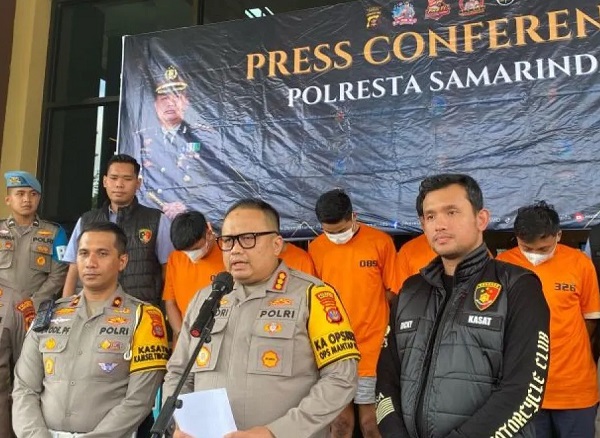 Gerebek Perjudian Balap Liar di Samarinda, Sita Uang Taruhan Rp38 Juta