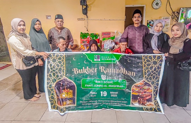 MD KAHMI Bontang Berbagi Berkah Ramadan, Salurkan Bantuan ke Panti Jompo