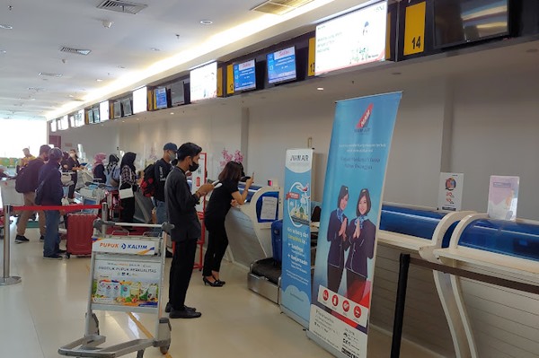 Arus Balik Lebaran Sepi di Bandara APT Pranoto Samarinda Kaltim, Penumpang Turun 21 Persen