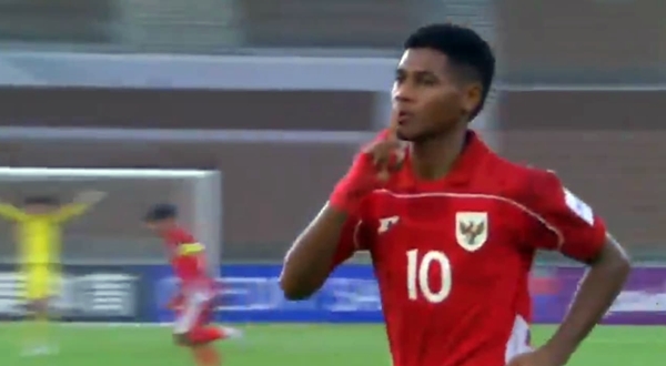 Garuda Muda Lolos ke Piala Dunia U-17! Indonesia Bungkam Yaman 4-1 di Piala Asia Garang sejak Menit Awal, Timnas Indonesia U-17 Unggul 2-0 atas Yaman di Babak Pertama