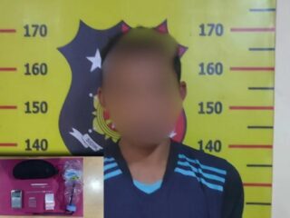 Sabu Disembunyikan dalam Kotak Kacamata, Pengedar di Kukar Diciduk