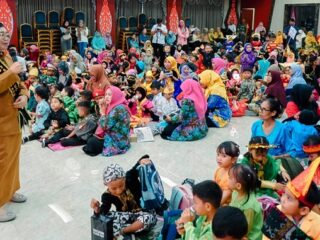 Serunya Parade Kirab Budaya PAUD Bontang Utara