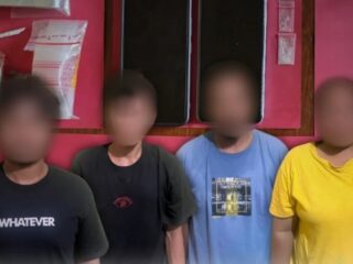 Sindikat Sabu di Kukar Digrebek, Polisi Tangkap 3 Pria dan 1 Wanita