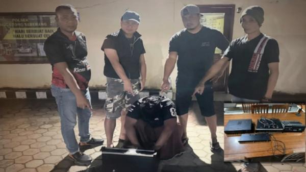 Kecanduan Judi Online, Pemuda di Tenggarong Kukar Nekat Curi Sound System Masjid