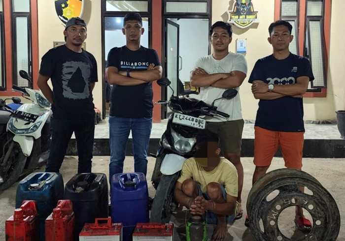 Sempat Kabur, Pencuri Barang Truk di Samarinda Ditangkap di Karang Anyar