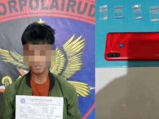 Pria di Balikpapan Diringkus saat Buang Sabu ke Selokan