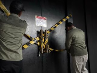 Disegel! THM Helix di Balikpapan Nekat Beroperasi Tanpa Izin