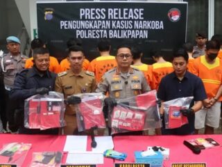 Grebek Apartemen di Balikpapan, Polisi Temukan 281 Gram Sabu dan Tangkap Residivis