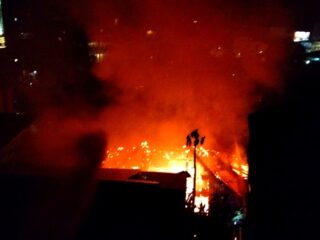 Terbakar saat Magrib, Rumah Kontrakan 4 Petak di Balikpapan Habis Tak Bersisa