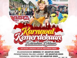 31 Agustus 2025, Karnaval Kemerdekaan Lok Tuan Bontang bakal Meriah Lomba dan Doorprize Menarik