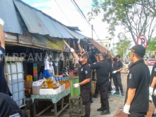 PKL di Bontang Ditertibkan, Pedagang Akui Nekat Langgar Aturan Demi Bertahan Hidup