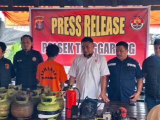 Setahun Beraksi, Pencuri Spesialis Gas Elpiji di Kukar Diciduk